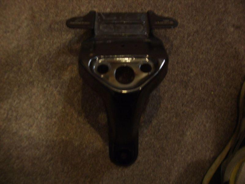 License plate/ turn signal bracket for kawasaki w650 