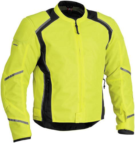 New firstgear mesh tex adult mesh jacket, dayglo, 2xl/xxl