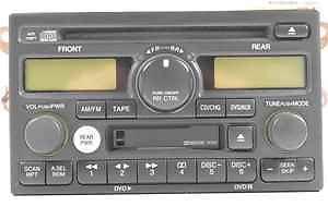 02-04 odyssey cassette cd dvd player radio oem lkq