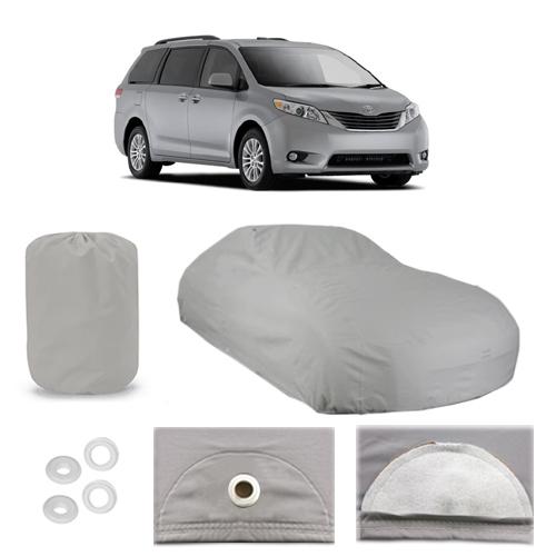 Toyota sienna 6 layer car cover fitted outdoor water proof rain snow sun dust