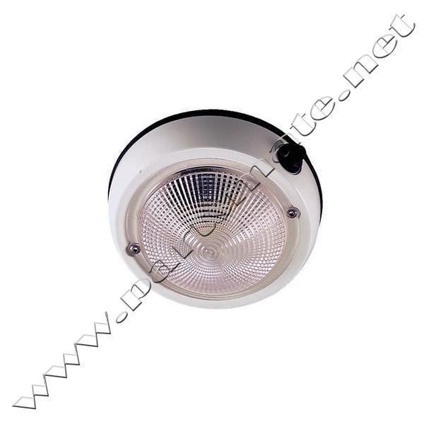 Perko 1253dp1wht 4in exterior surface mount dome light