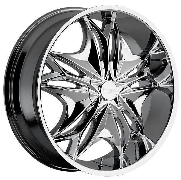 24" viscera 728 5x127 electra brougham caprice chrome wheels rims free lugs!