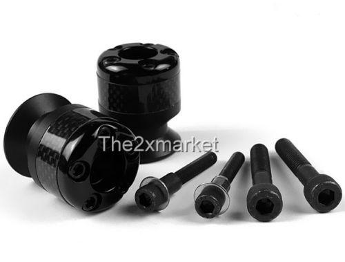 Us ship black cnc carbon fiber swingarm sliders spools for bmw s1000rr 09-2013