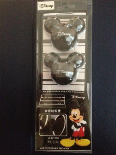 2 new black disney cue mickey mouse car air freshener ball