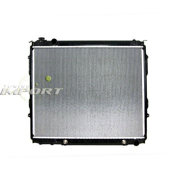 2000-2004 toyota tundra 4.7l v8 a/t radiator standard/extended cab assembly only