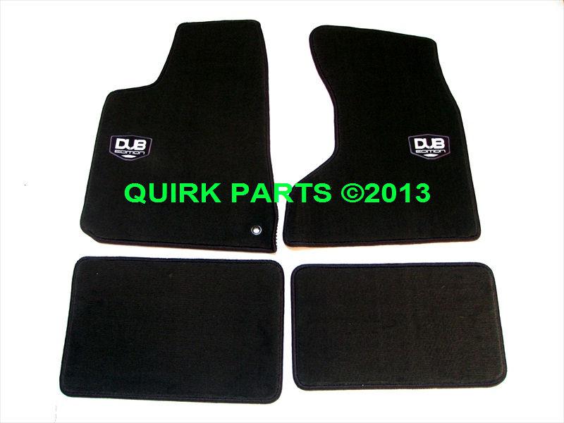 05-10 awd chrysler 300 & dodge magnum "dub edition" carpeted floor mats oem