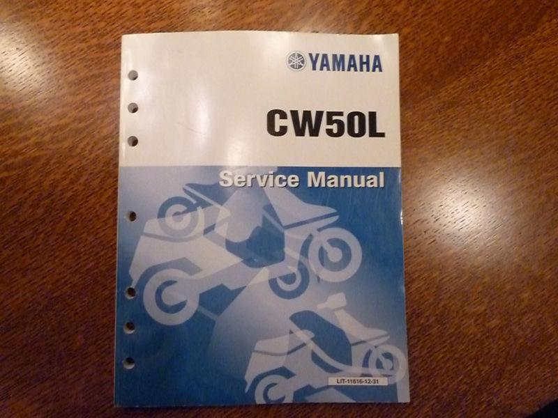 Yamaha cw50l service manual 1999 scooter