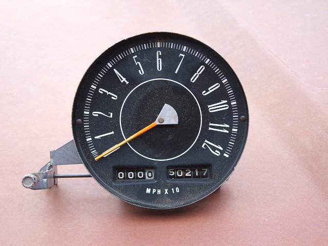 Mopar a body  speedometer with trip meter