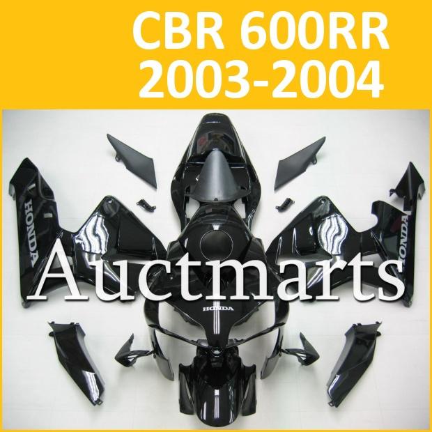 Fit honda 03 04 cbr600rr cbr 600 rr 2003 2004 fairing kit abs plastics b13 a23