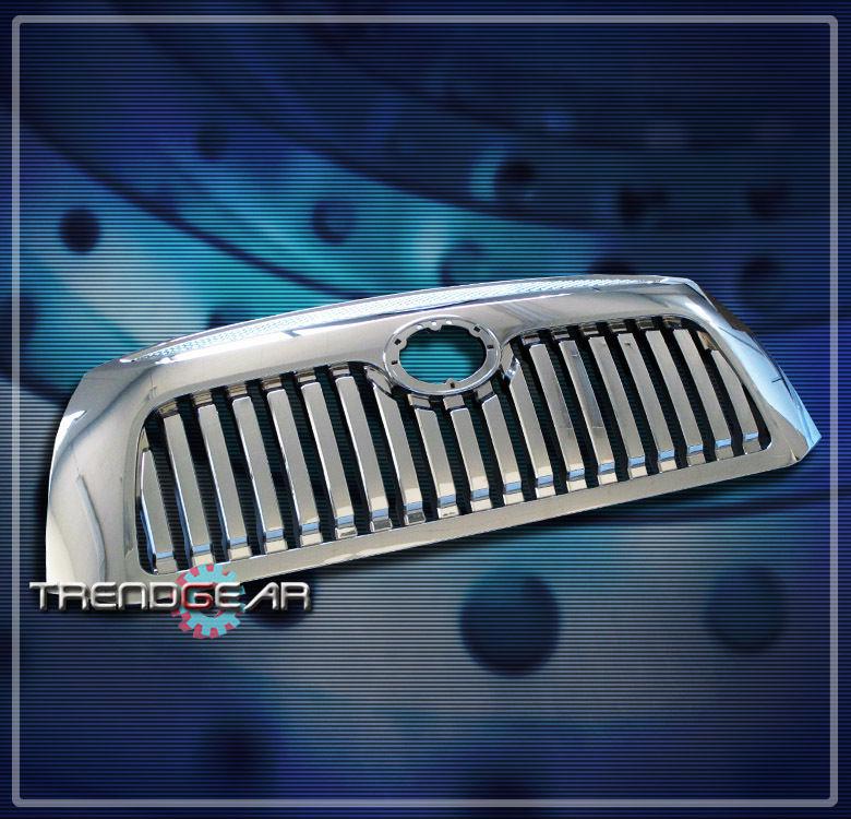 2007 2008 2009 toyota tundra sport pickup v8 front upper chrome grille grill abs