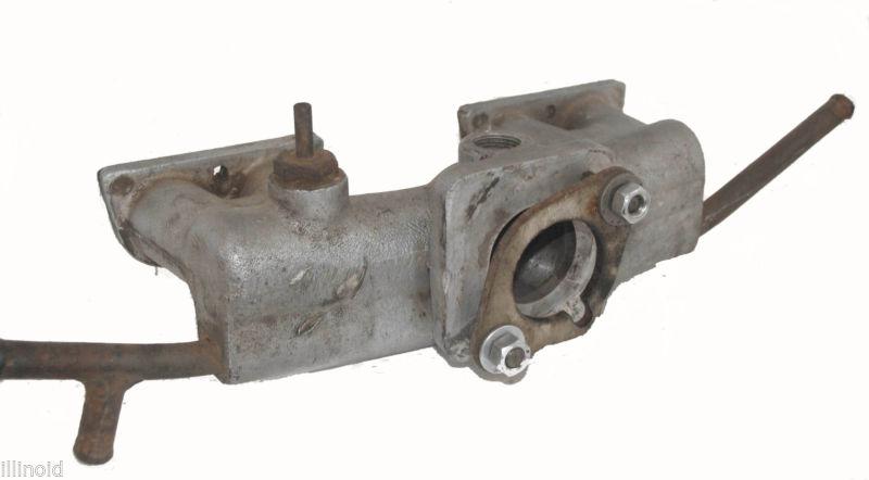 Intake manifold with carburetor spacer for triumph spitfire  mg midget 