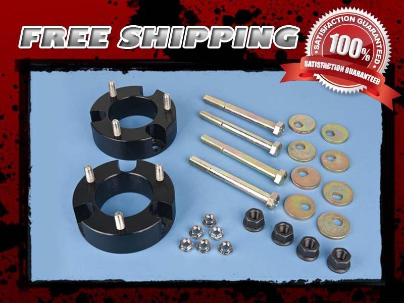 Black nylon coil spacer lift kit front 2.5" camber kit 2wd 4wd 4x2 4x4