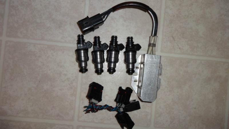  1995-98 fuel injectors 450cc mdl450 mitsubishi 4g63 gsx turbo