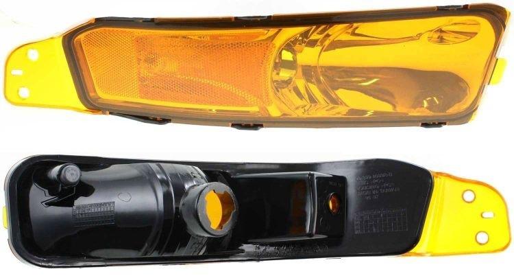 Turn signal light lamp lens & housing passenger's right side