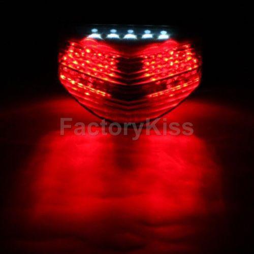 New integrated led tail+turn light for honda cbr 600 01 02 03 smoke