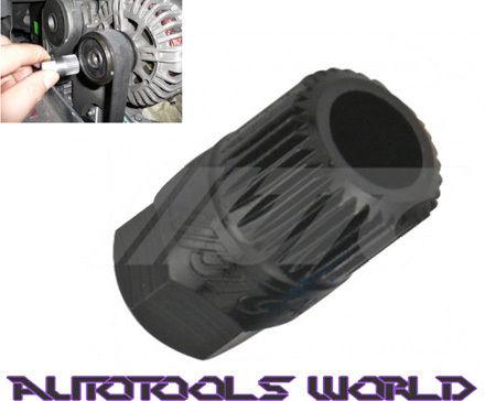 Vw golf, vento, passat, audi a3, volvo .v-belt pulley remover socket