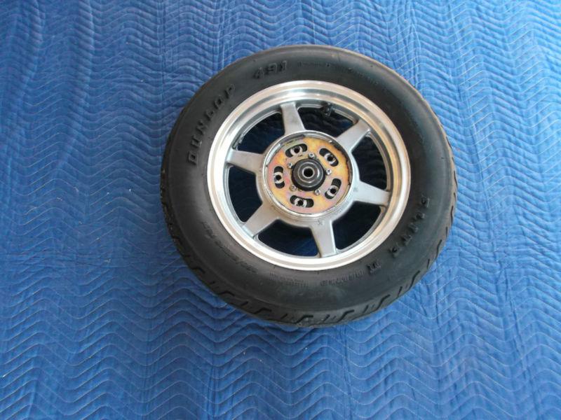 1999 goldwing gl1500 rear tire and rim