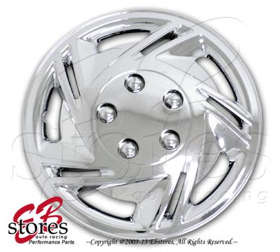 14 inch chrome hubcap wheel skin cover hub caps (14" inches style#602) 4pcs set