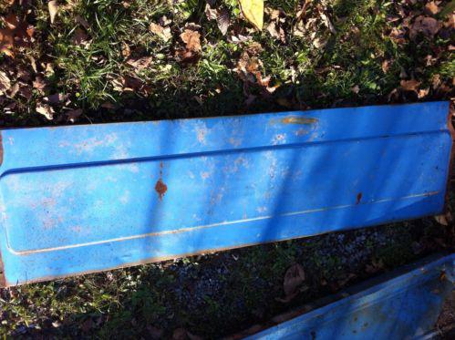 Original 1967-1973 chevrolet truck fleetside front bed box panel fender 1968