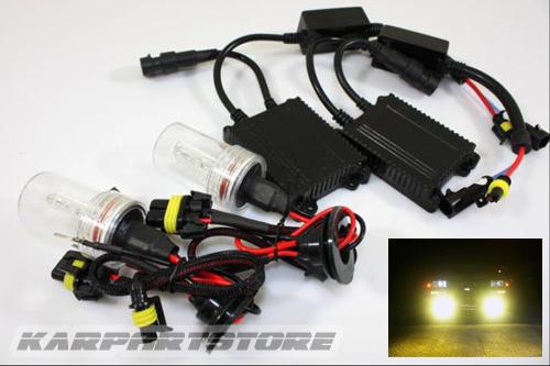 H10/9145 fog/driving lights 3000k yellow slim ballasts xenon hid conversion kit