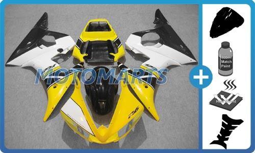 5 in 1 bundle pack for yamaha yzf 600 r6 03 body kit fairing & windscreen aa