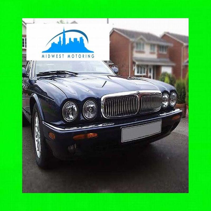 1995-2003 jaguar xj chrome trim for grill grille 5yr wrnty xj6 xj8 xj12 6 8 12