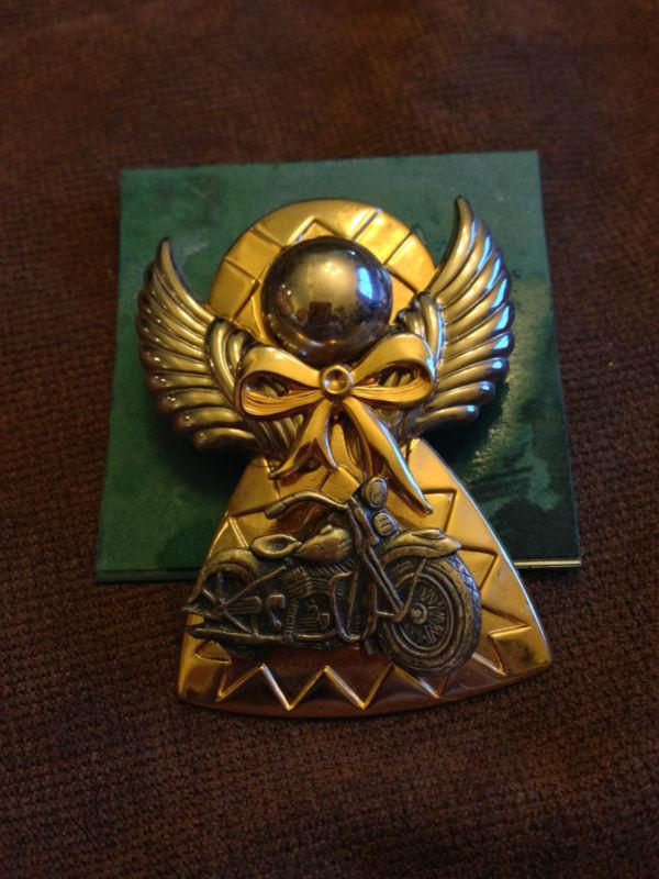 Motorcycle angel pin