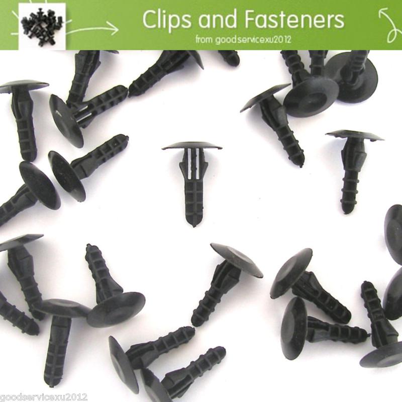 25 pcs honda acura 90108-sw3-003 bumper fastener rivet retainer clips 16x4x21mm