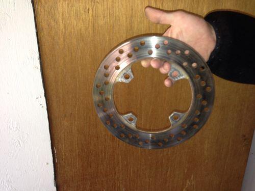 Zx6r rear rotor 03-04