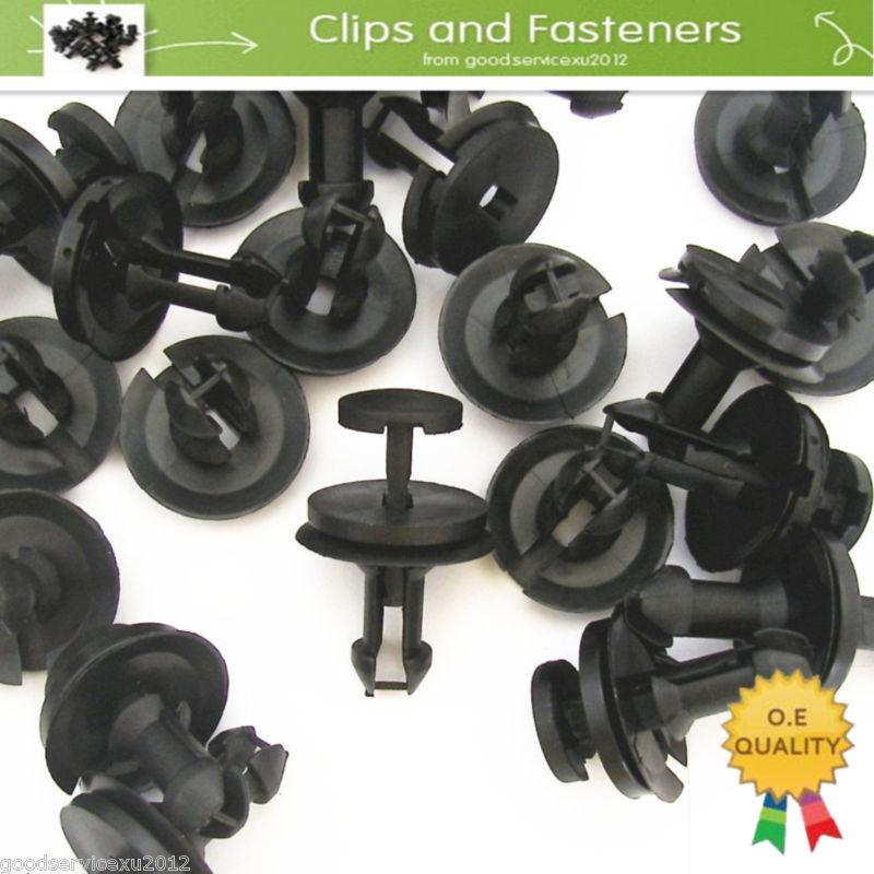 10 pcs gm c k trucks silverado lower front air deflector retainer clip 15733971