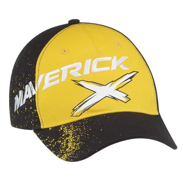 Can am atv maverick hat/cap yellow adjustable fit 2864170010