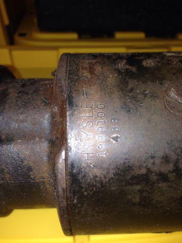 426 hemi 4 speed starter date code 1968 or 1969