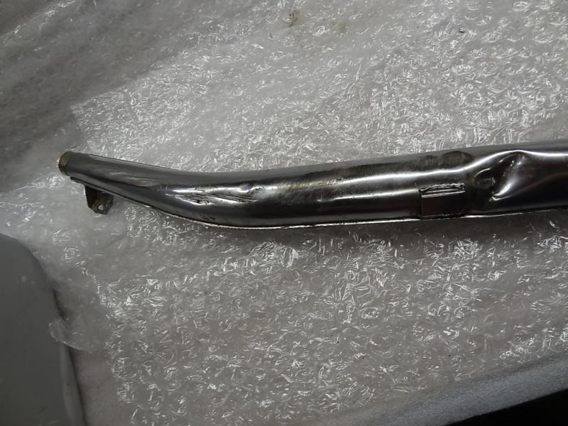 1975 kawasaki h2750 h-2 h2 750 kh750 kh triple *402 left exhaust pipe