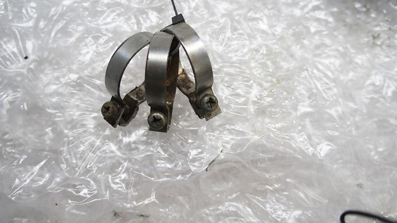 1975 kawasaki h2750 h-2 h2 750 kh750 kh triple *402 small exhaust clamps