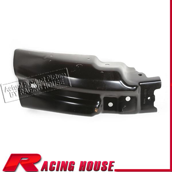 Front bumper end side cover replacement 08-12 silverado 1500 primer blk steel rh