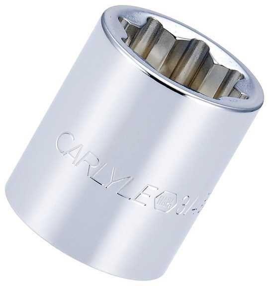 Carlyle hand tools cht s12224 - socket, 3/4""; shallow sae