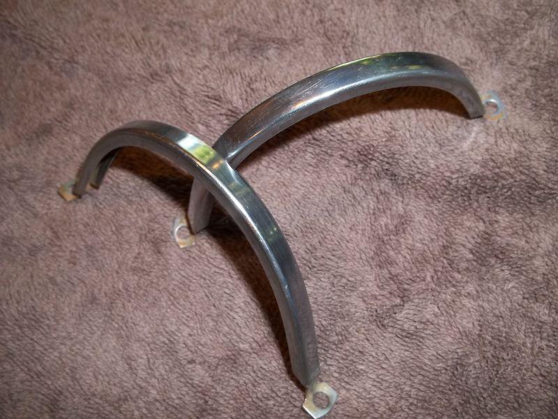 1955 chevrolet belair 210 150 tail light trim moldings  orignal