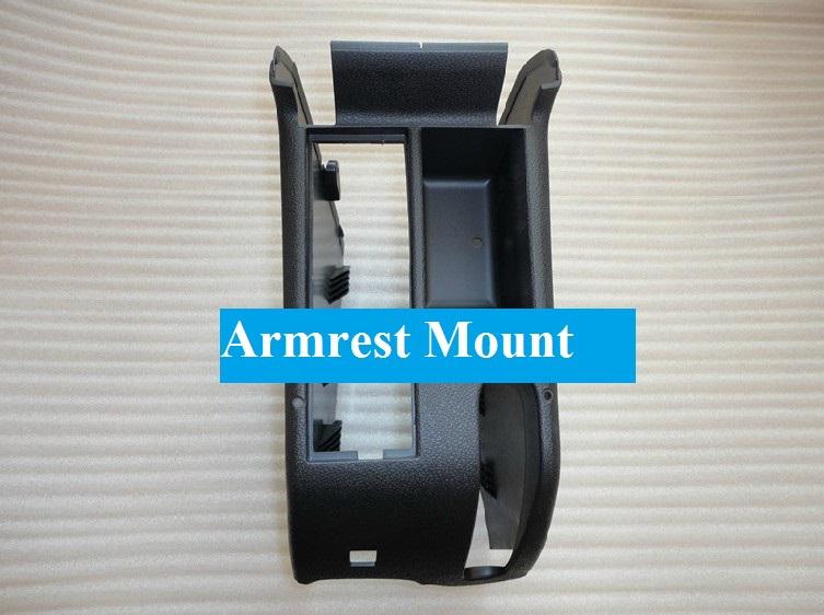 Vw golf 6 armrest mount for media mdi dock