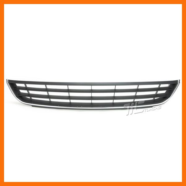 11 12 vw jetta sedan front bumper lower grille black vw1036120 chrome trim mk6