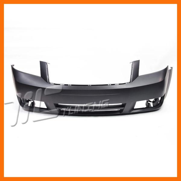 08-10 grand caravan sxt front bumper cover primered plastic w/o washer w/fog