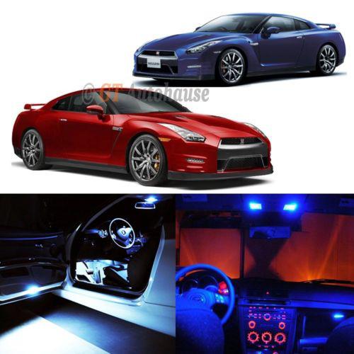 2009 & up nissan skyline gtr smd full led interior lights package deal