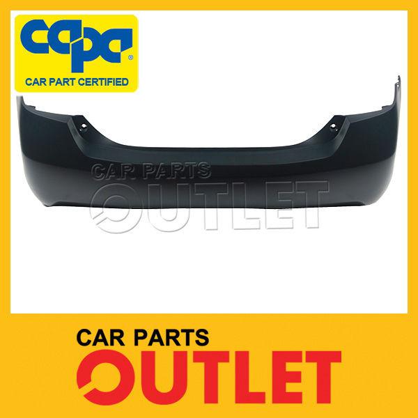 2007-2010 camry rear bumper primed usa ce/le 2.4/2.5l w/1exhaust wo spoiler capa