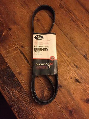 Gates k060495 micro v at  serpentine belt, alt, a/c, p/s belt a17