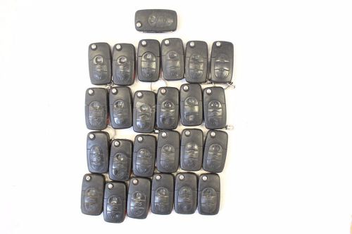 Lot of 25 oem volkswagen flip key fobs keyless entry remotes no reserve