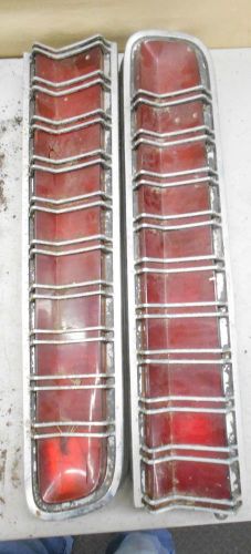 1970 mercury cougar xr7 tail light assemblies - 1969 69 70 taillights pair