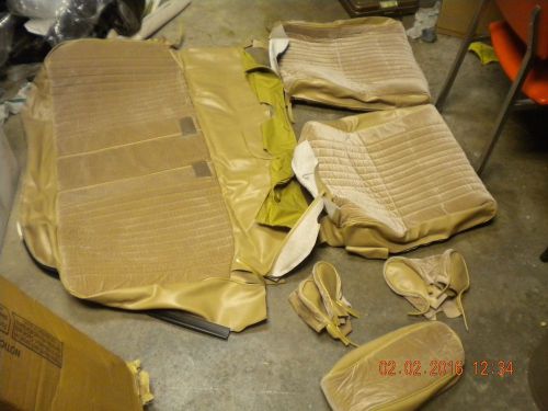 1978-80 el camino nu sandstone/palamino bench seat covers 79 upholstery ss