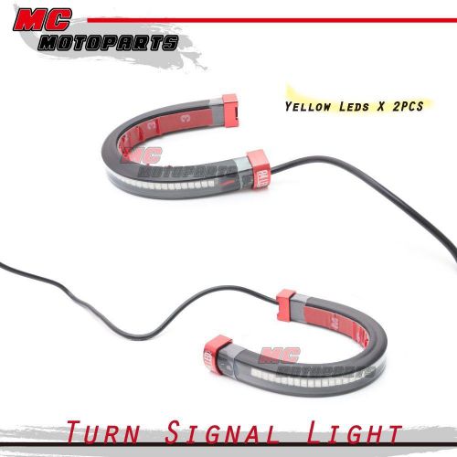 Front fork led turn signals lights winker for triumph tiger 800/xc 2011-2015