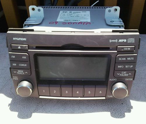 Hyundai sonata mp3/cd/radio oem 2009,2010