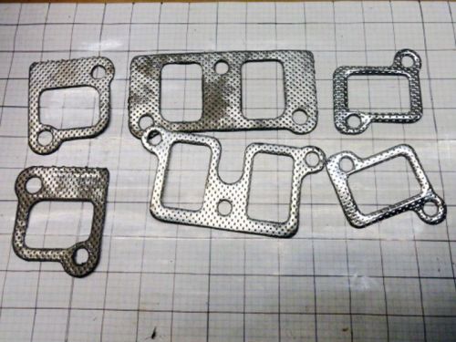 Engine intake manifold gasket set felpro ms 98005 exhaust buick v8 400 455 67-72