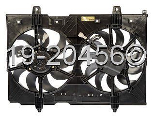 Brand new radiator or condenser cooling fan assembly fits nissan rogue